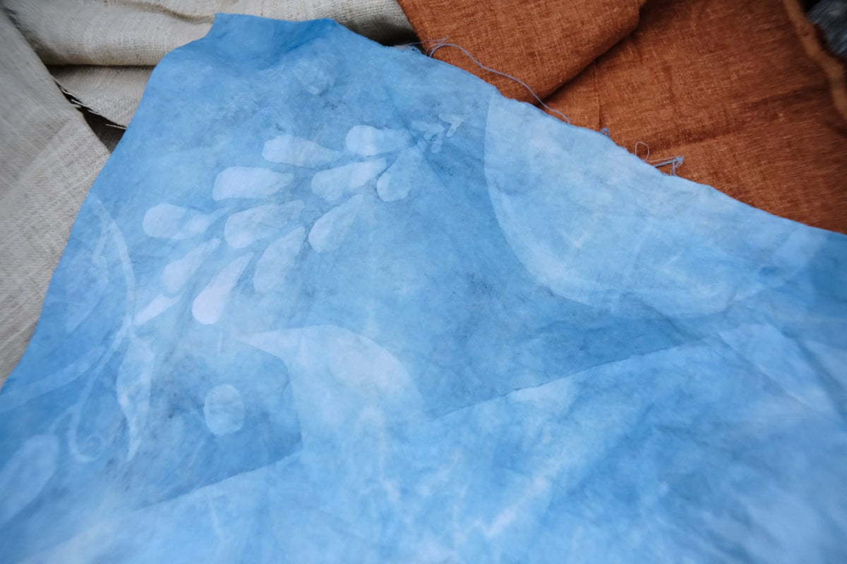 Indigo Clay Resist Kit | Natural Dye Printing Supplies