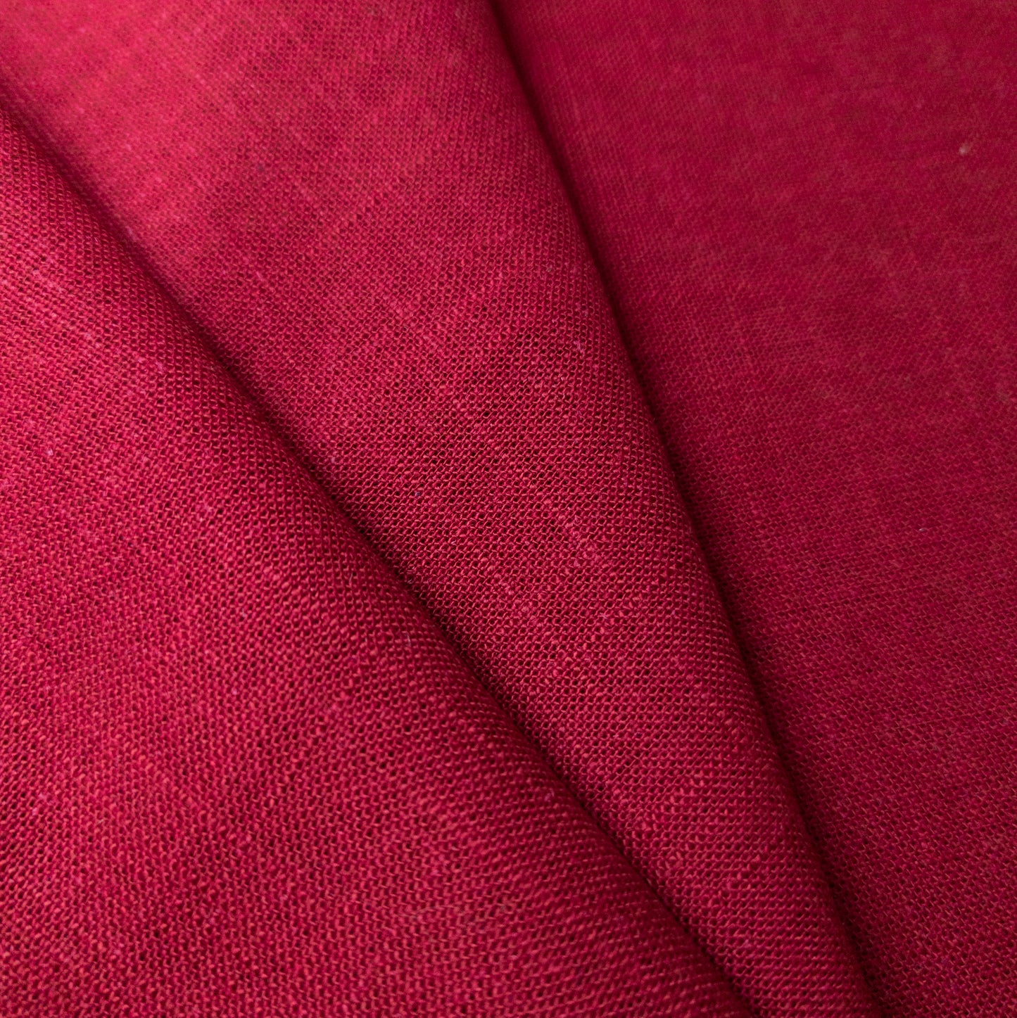 Maroon Red Hemp Fabric - Wide Medium Weight Hemp Fabric By The Metre