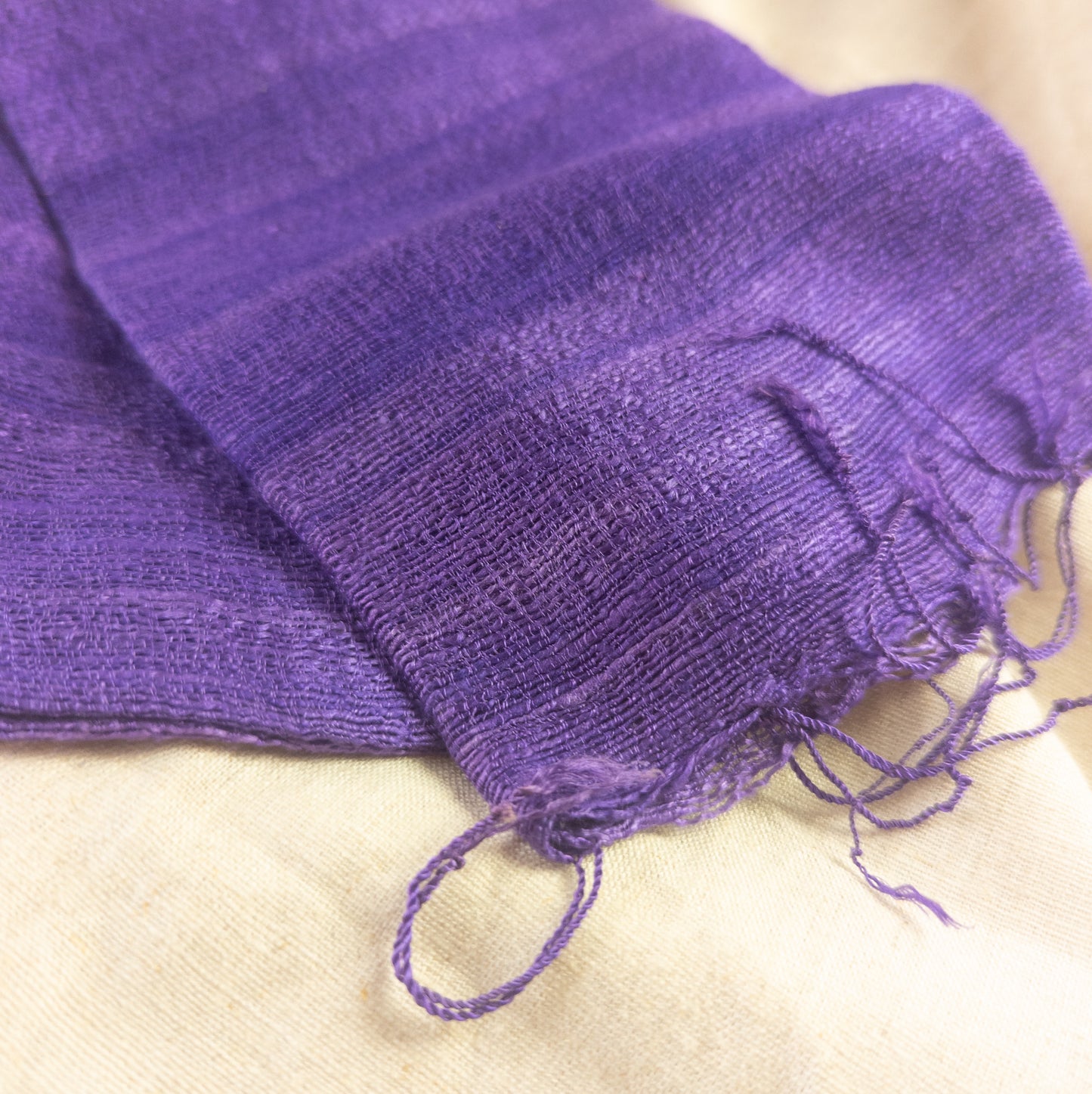Handwoven Thai Silk Scarf - Handmade in Thailand