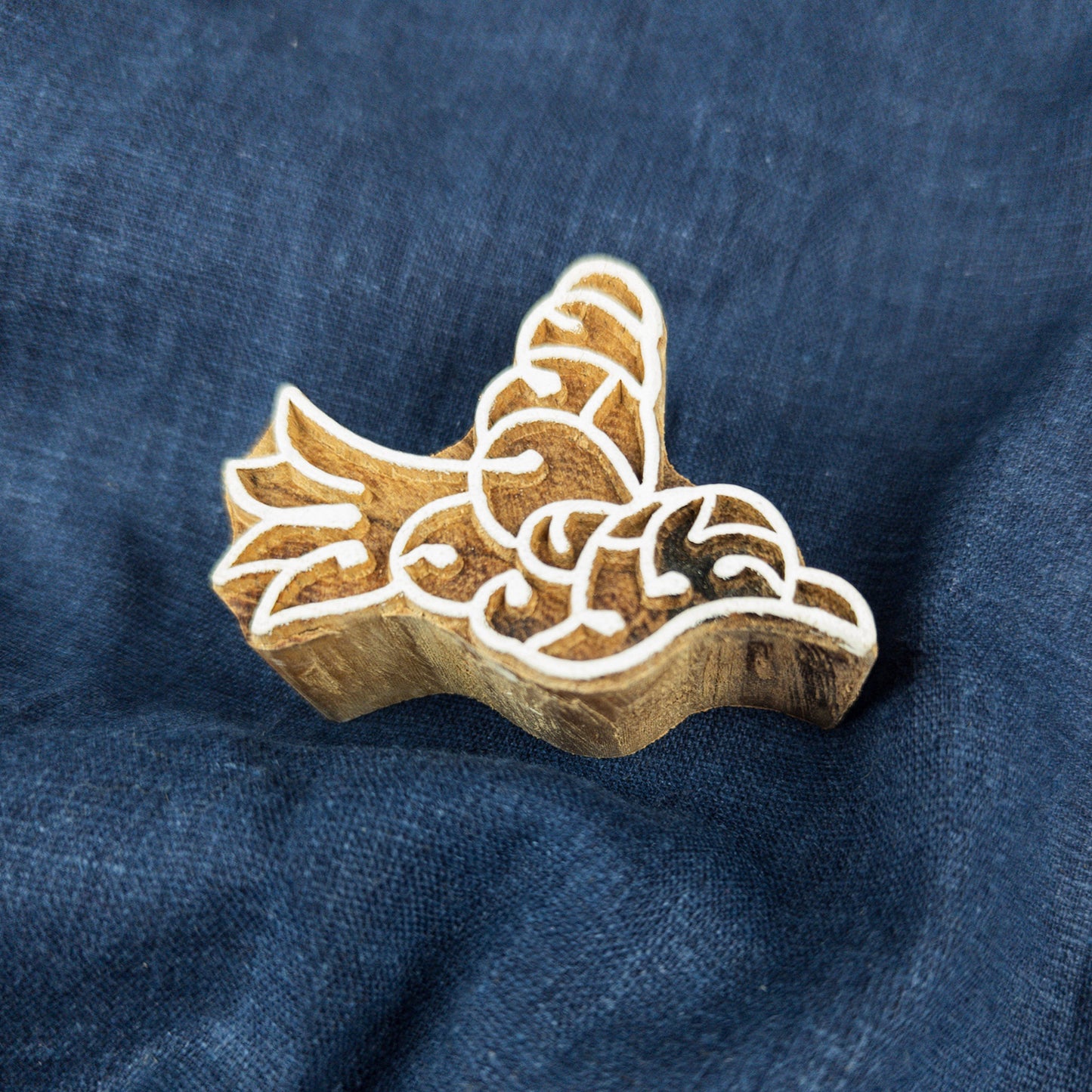 Wooden Flying Bird Stamp | Indian Blockprint Stamps