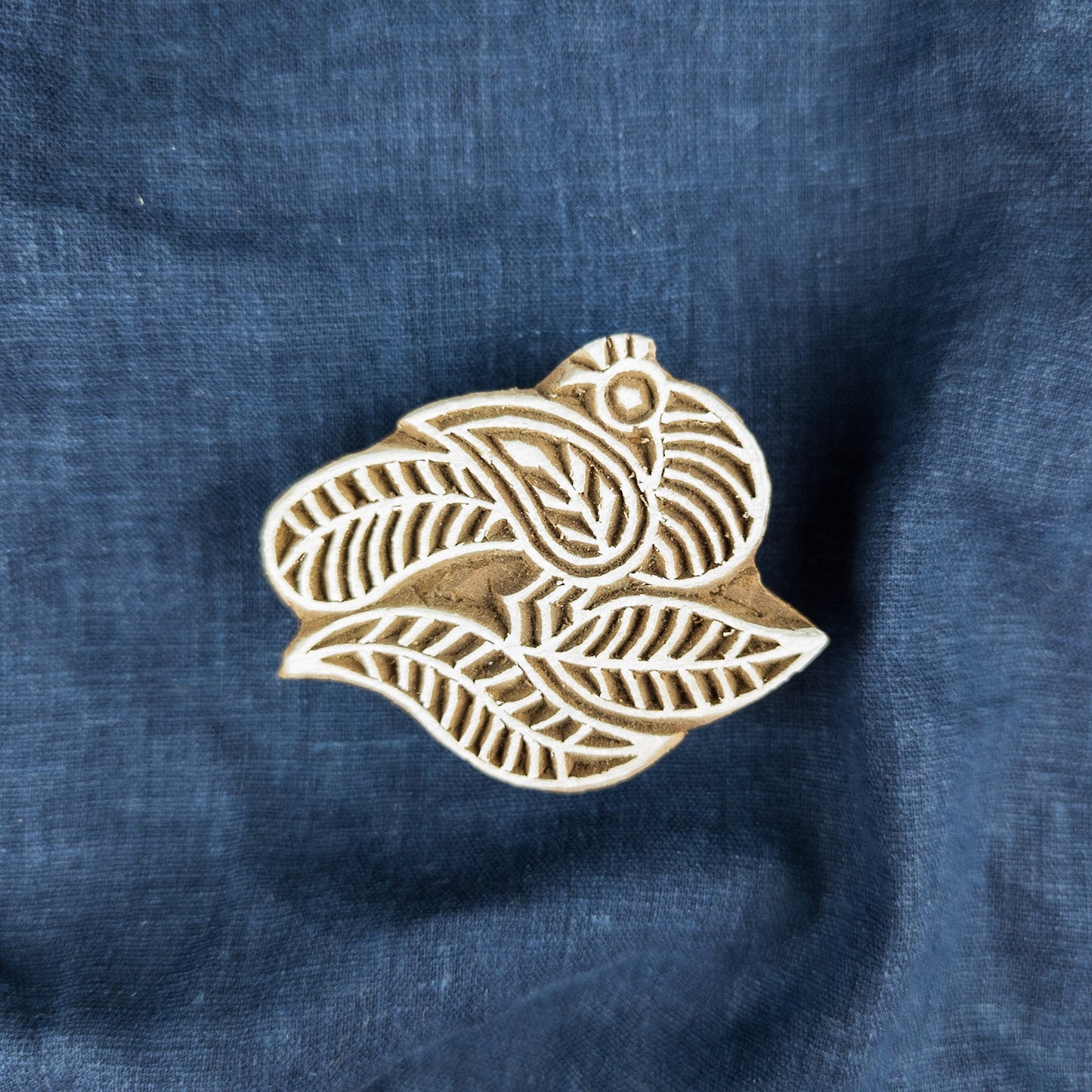 Hidden Bird Stamp | Indian Wooden Printing Blocks