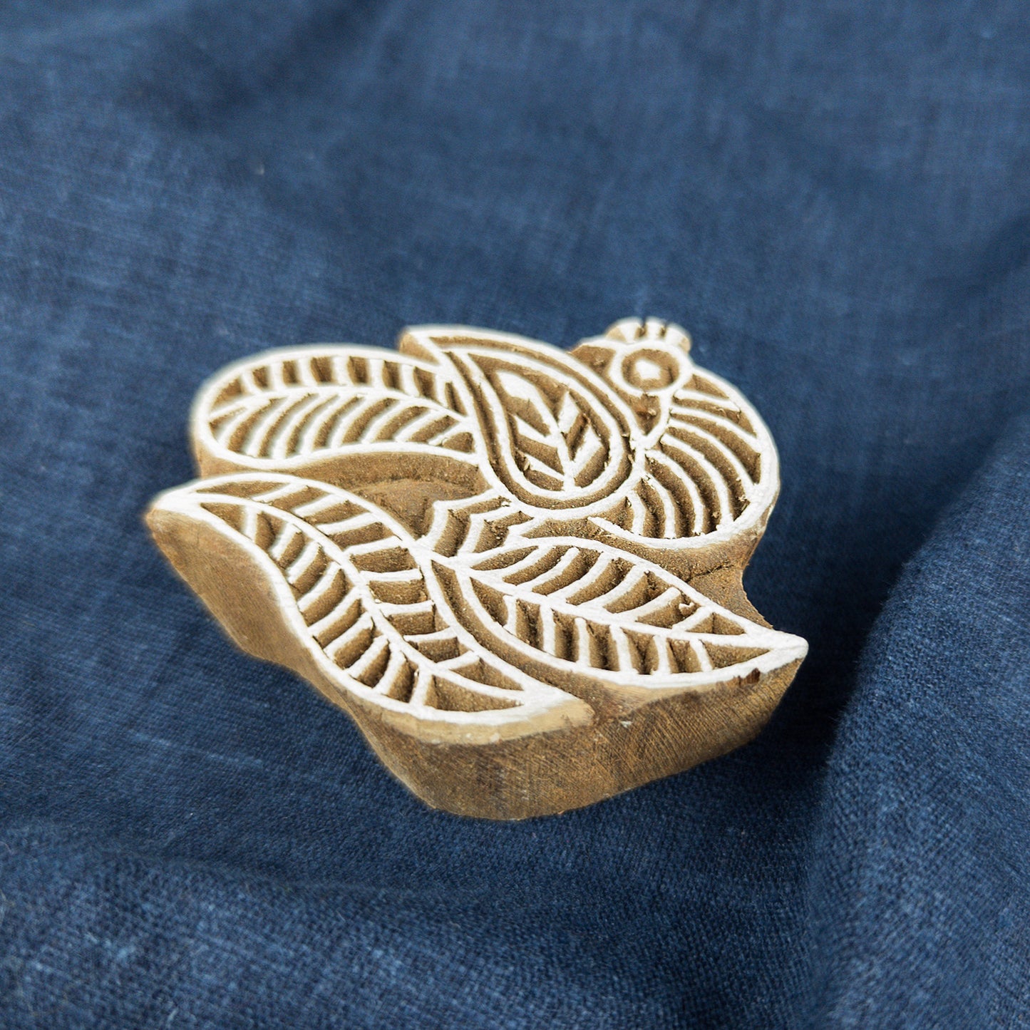 Hidden Bird Stamp | Indian Wooden Printing Blocks