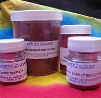 Photo of our Scarlet Red dye 25 grams