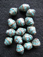 Tibetan turquoise beads