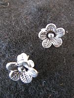 Photo 3 of our Silver flower studs