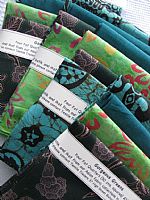 Photo 4 of our Gorgeous Greens 4 fat quarters