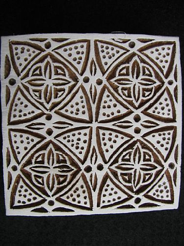 Photo of our Turkish tile printing block