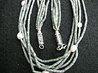 Photo 3 of our Five strand serpentine necklace