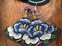 Photo 4 of our Embroidered earrings