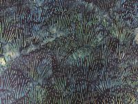 Cotton Batik Fabric - Midnight Forest