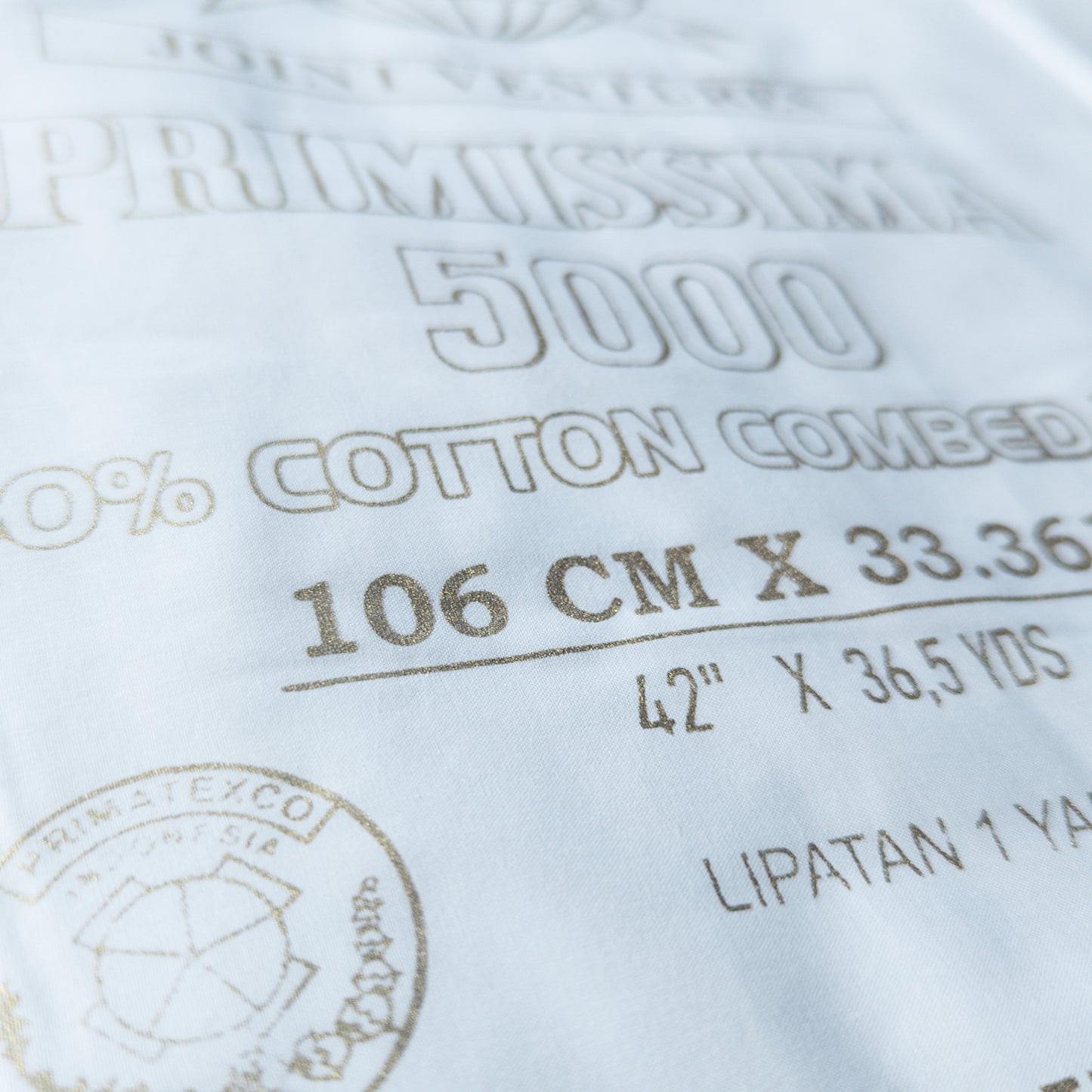 Primissima Cotton Bolt - Premium Quality for Batik | 106cm Wide | 30m Length