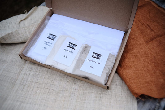 Indigo Clay Resist Kit | Natural Dye Printing Supplies | PRE-ORDER NOW