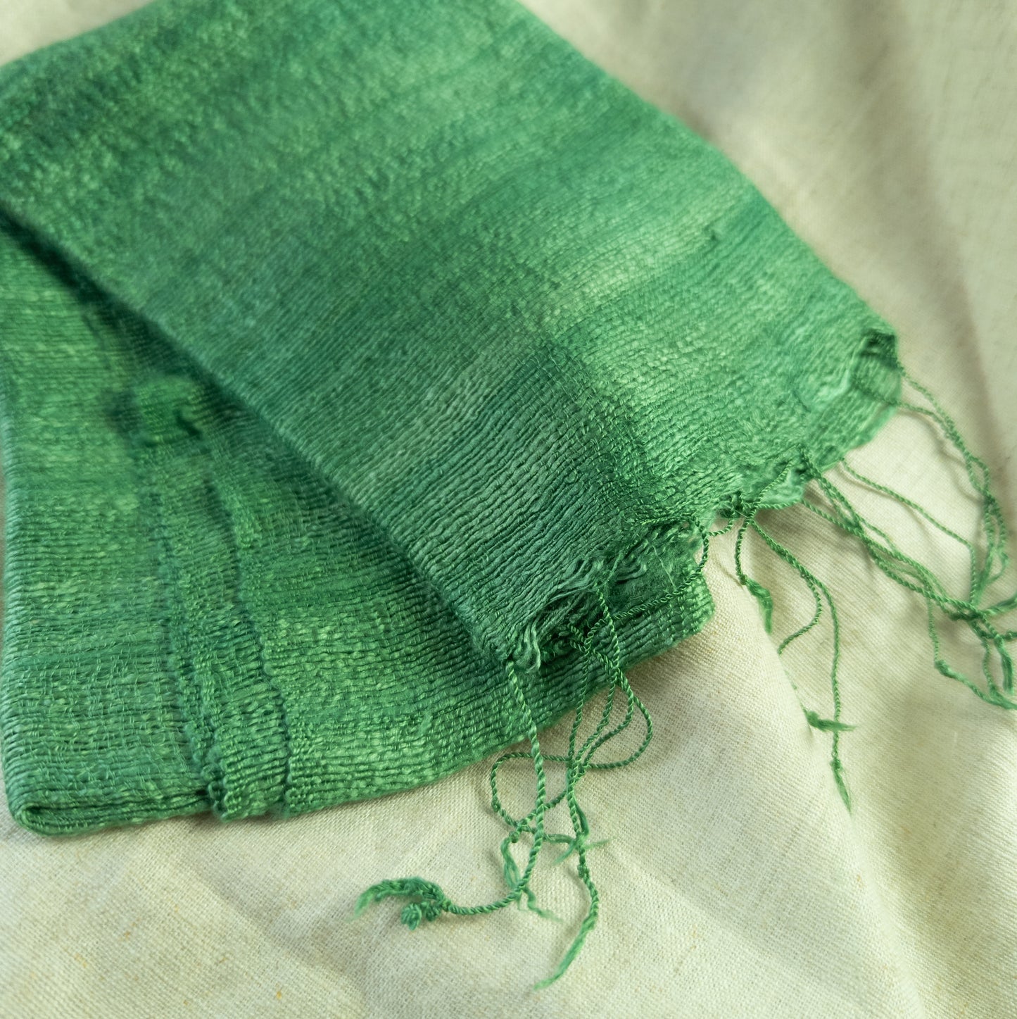 Handwoven Thai Silk Scarf - Handmade in Thailand