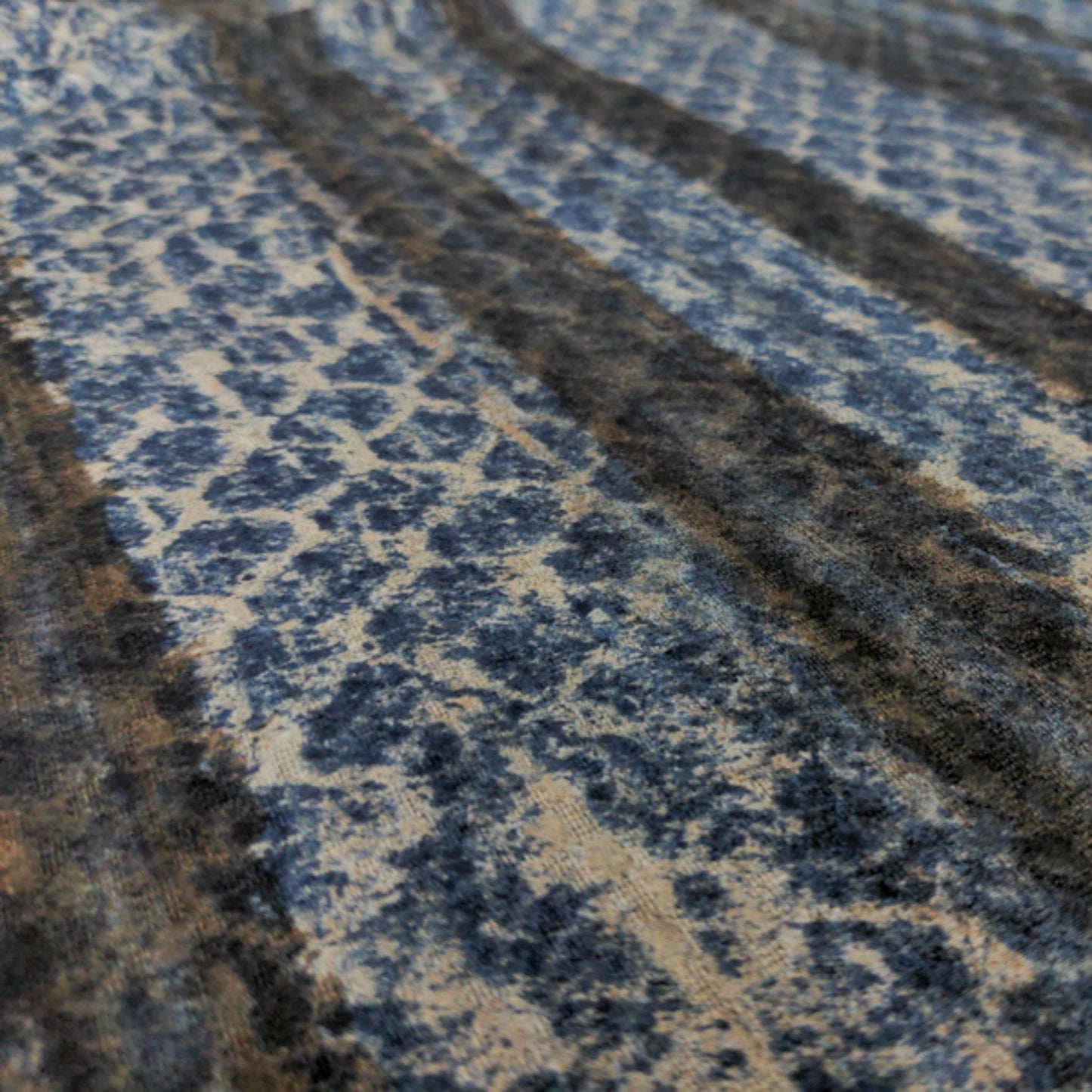 Naturally Dyed Fabrics - Natural Indigo Bamboo Fabric