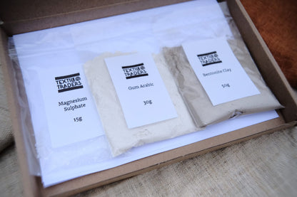 Indigo Clay Resist Kit | Natural Dye Printing Supplies