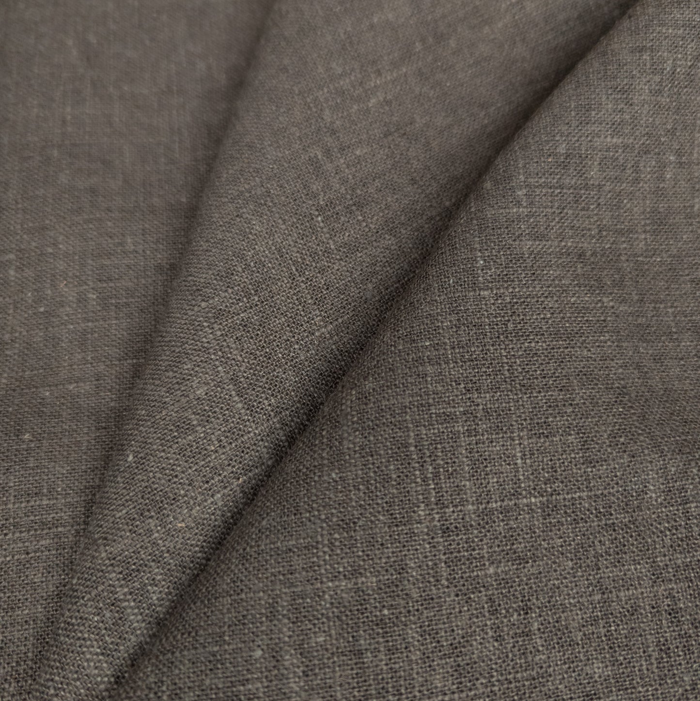 Warm Grey Hemp Fabric - Wide Heavy Weight Hemp Fabric By The Metre