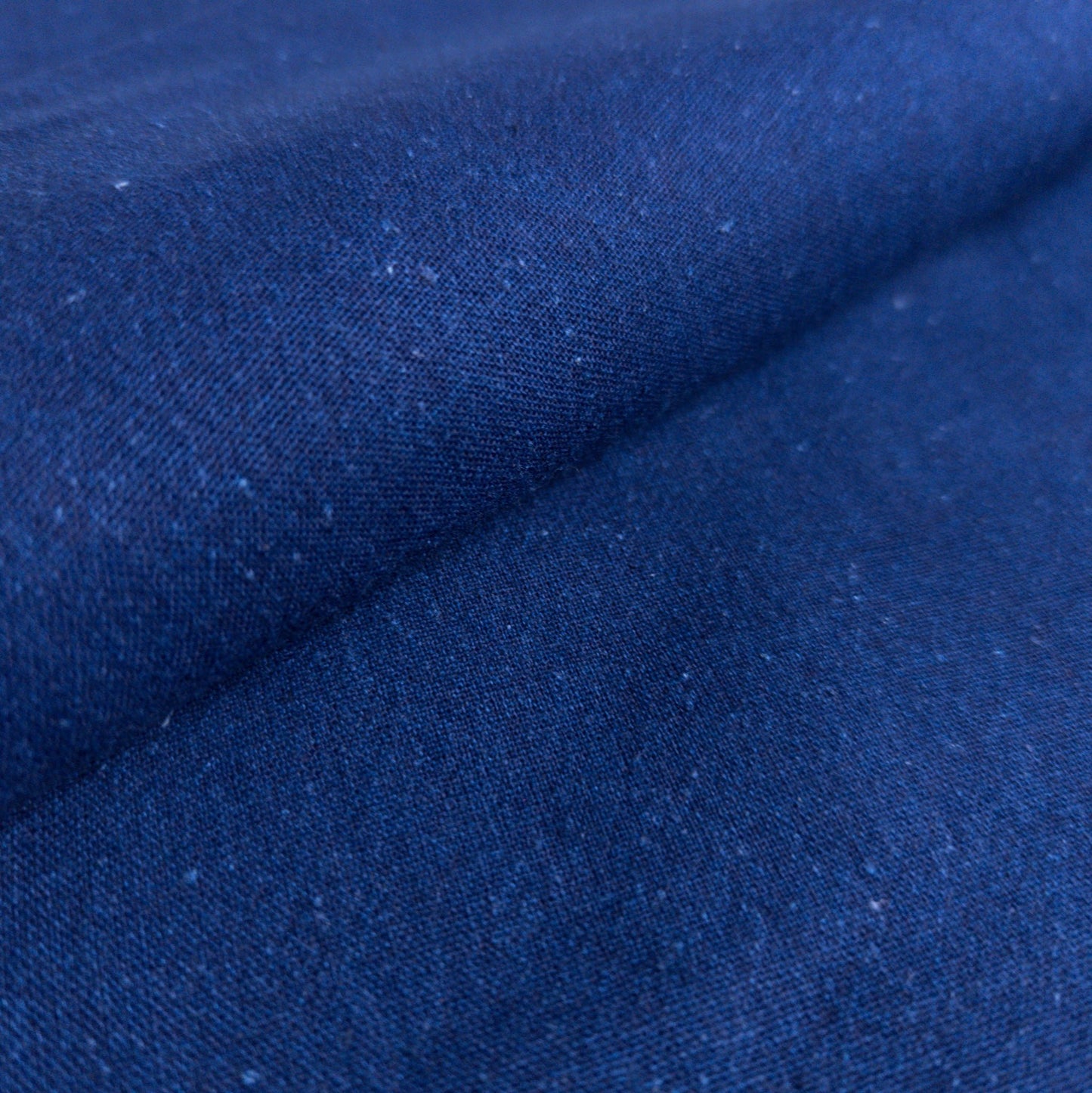 Plain Cotton Indigo Remnant | 25cm x 118cm - Textile Traders