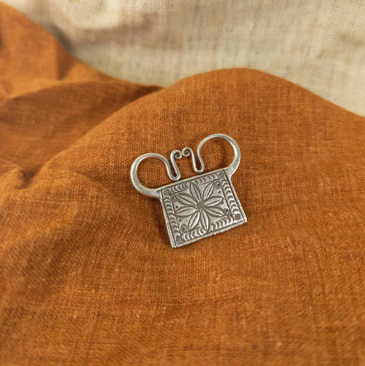 Hill Tribe Silver Pendant | Protective Jewellery | Spirit Lock - Textile Traders