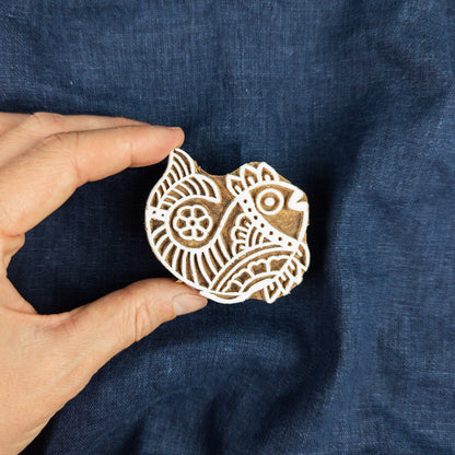 Wooden Fish Printing Block | Fabric and Batik Stamps