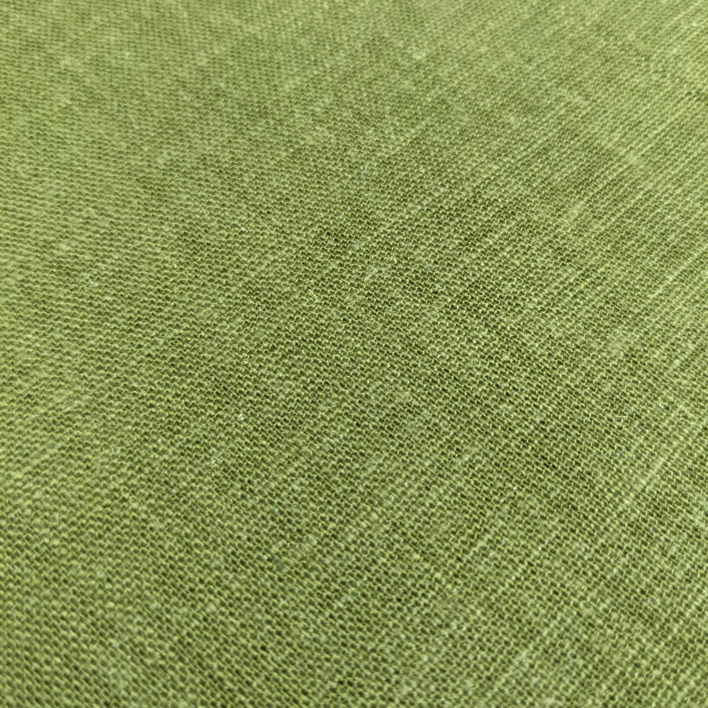 Pale Olive Green Hemp Fabric - Wide Fine Weight Hemp Fabric By The Metre