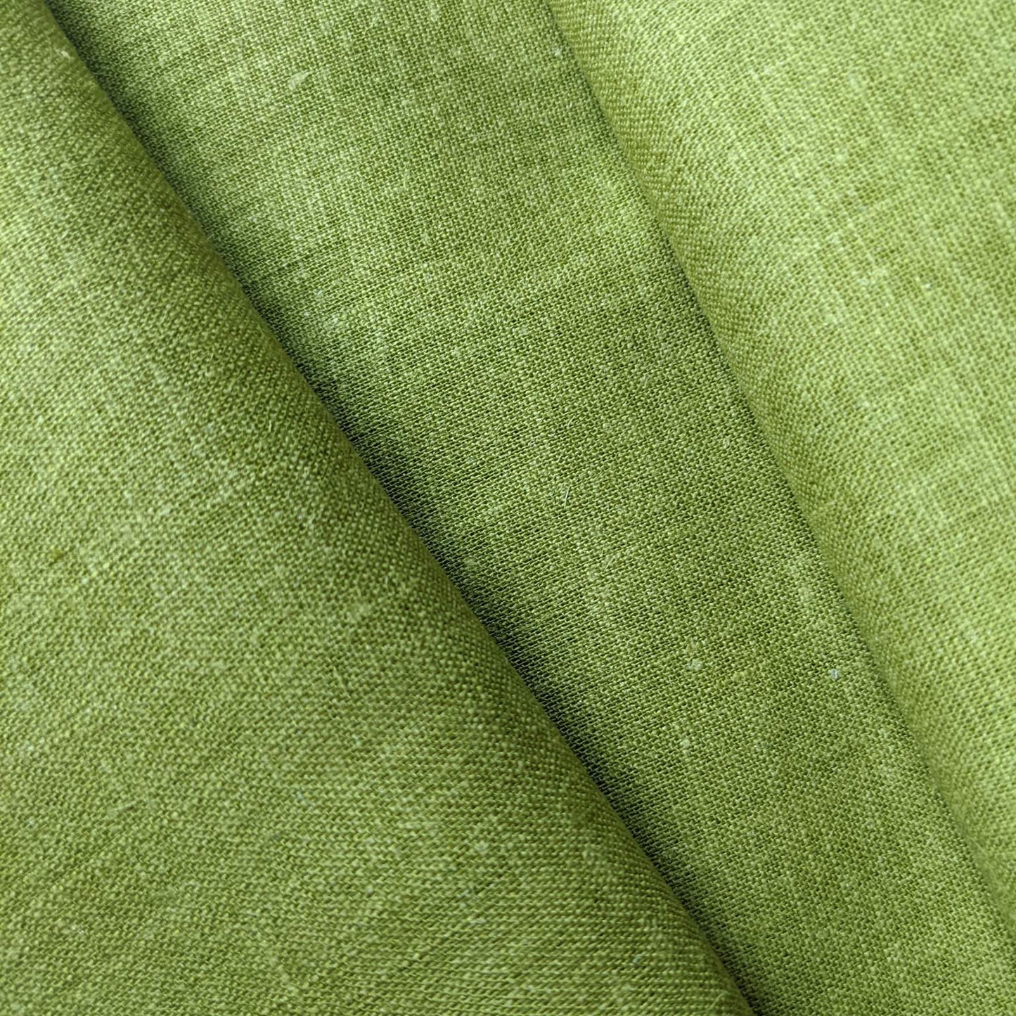Pale Olive Green Hemp Fabric - Wide Fine Weight Hemp Fabric By The Metre