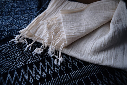 Natural Indigo Batik Scarf Kit | DIY Indigo Dye Kit | PRE-ORDER NOW