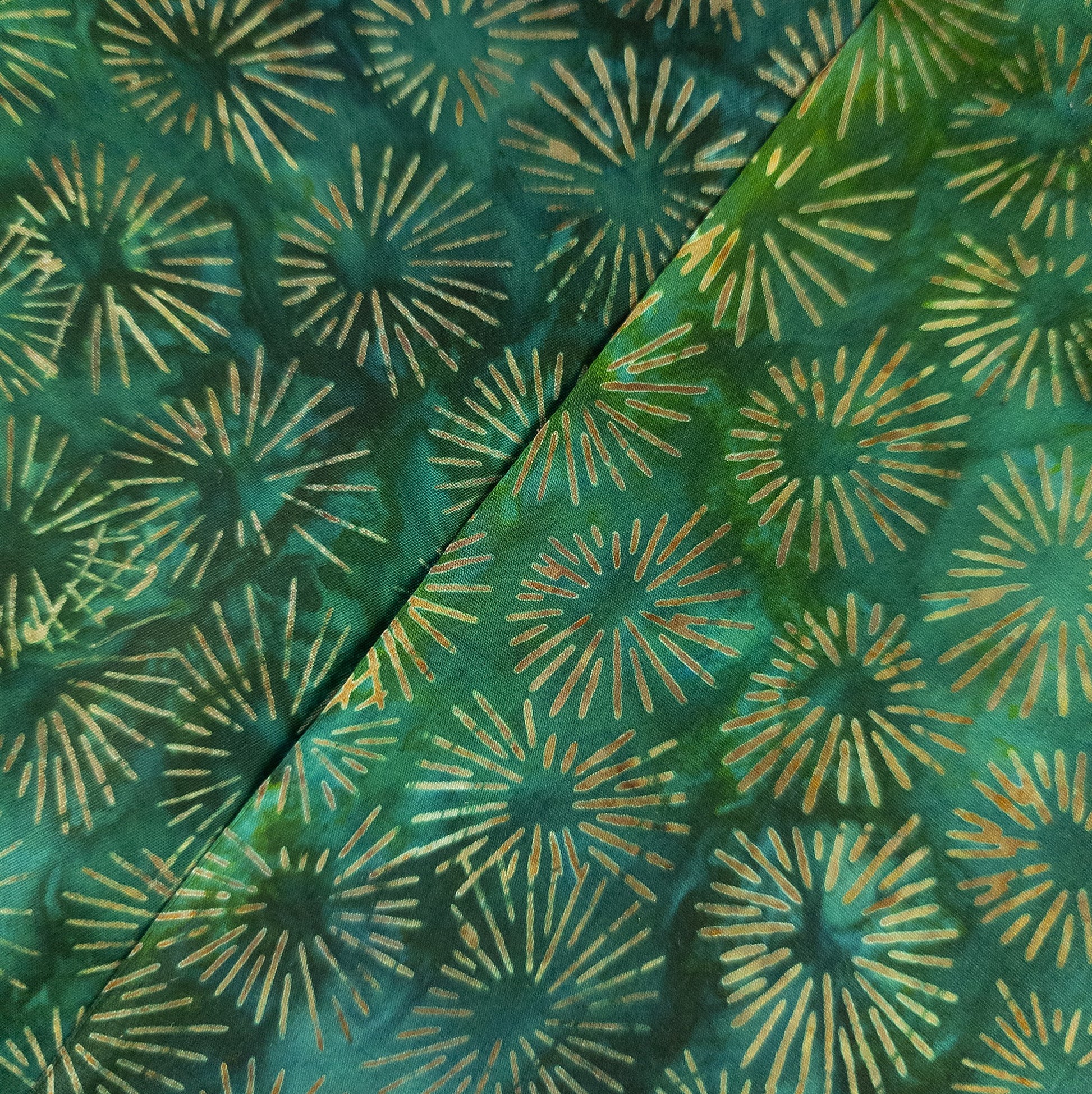 blockprint batik fabric from Indonesia