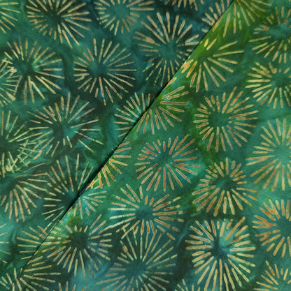 blockprint batik fabric from Indonesia