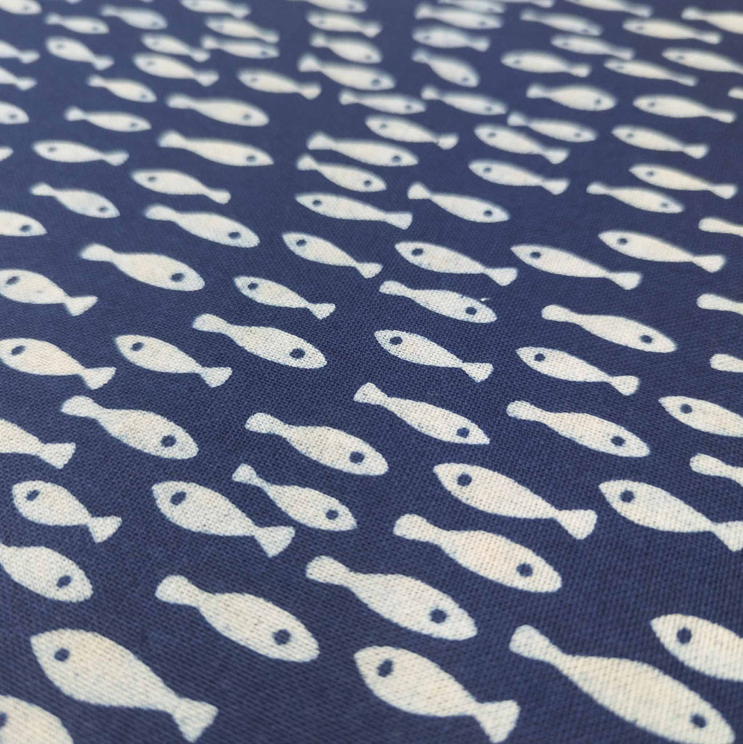 Indigo Fabric By The Metre | Textile Traders UK