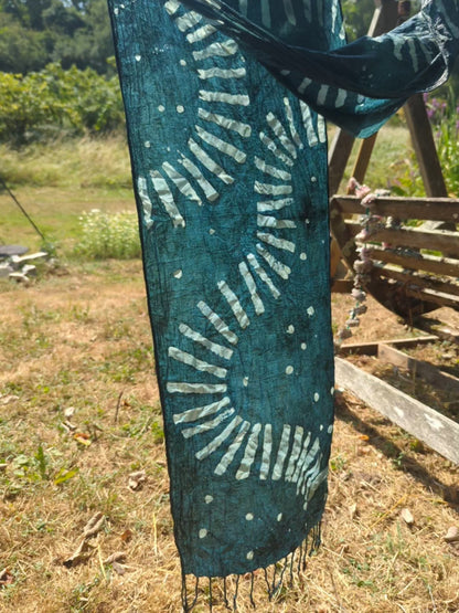 Natural Indigo Batik Scarf Kit | DIY Indigo Dye Kit | PRE-ORDER NOW