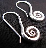 Photo of our Small silver hilltribe spirals