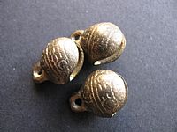 Photo 2 of our Three brass Burmese bells