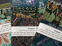 Photo 3 of our Gorgeous Greens 4 fat quarters