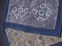 Photo 3 of our Fine indigo batik (medium)