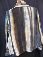 Photo 7 of our Natural dyed bamboo fibre jacket