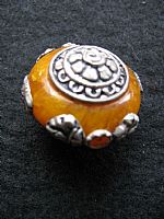 Afghan amber bead