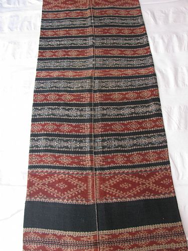 Photo of our Handspun sarong from East Flores