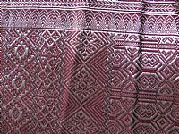 Photo 9 of our Sumatran gold shoulder cloth