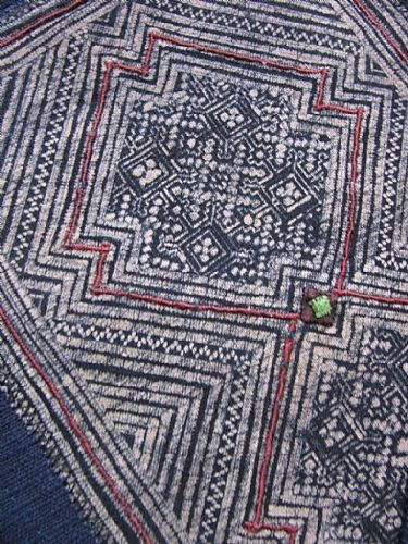 Photo of our Fine indigo batik (small)