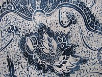 Photo 5 of our Indigo hand drawn vintage batik