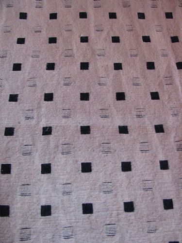 Photo of our Thick cotton fabric with little squares
