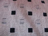 Photo 3 of our Thick cotton fabric with little squares