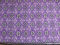 Photo 3 of our Deep Purple Ikat fabric