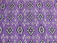 Photo 4 of our Deep Purple Ikat fabric