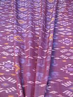Photo 5 of our Aubergine and Mauve Ikat Fabric