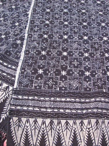 Photo of our Deep indigo Tuban batik