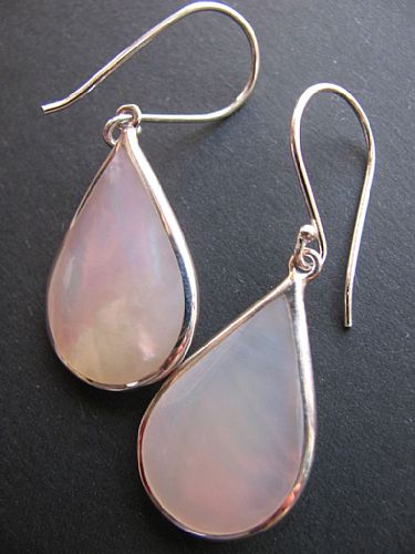 Photo of our Shell and silver earrings