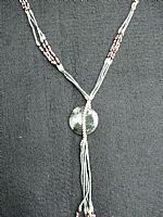 Photo 4 of our Serpentine and jade necklace
