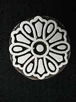 Photo of our Little rose window printing block