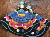 Photo 3 of our Embroidered earrings